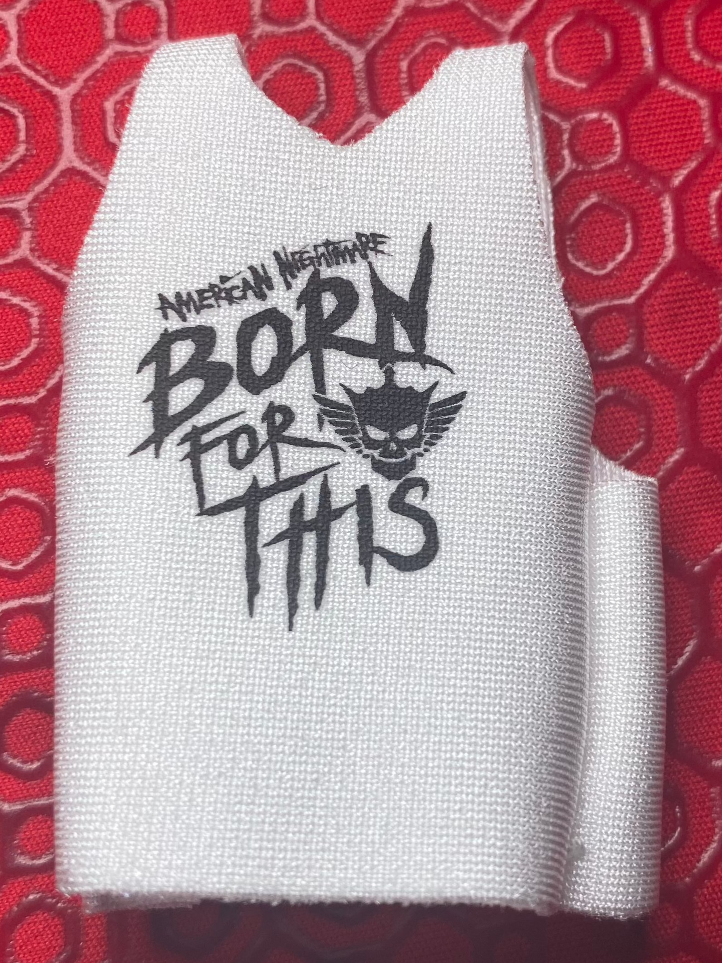 CR Born For This Custom Figure White Tank Top