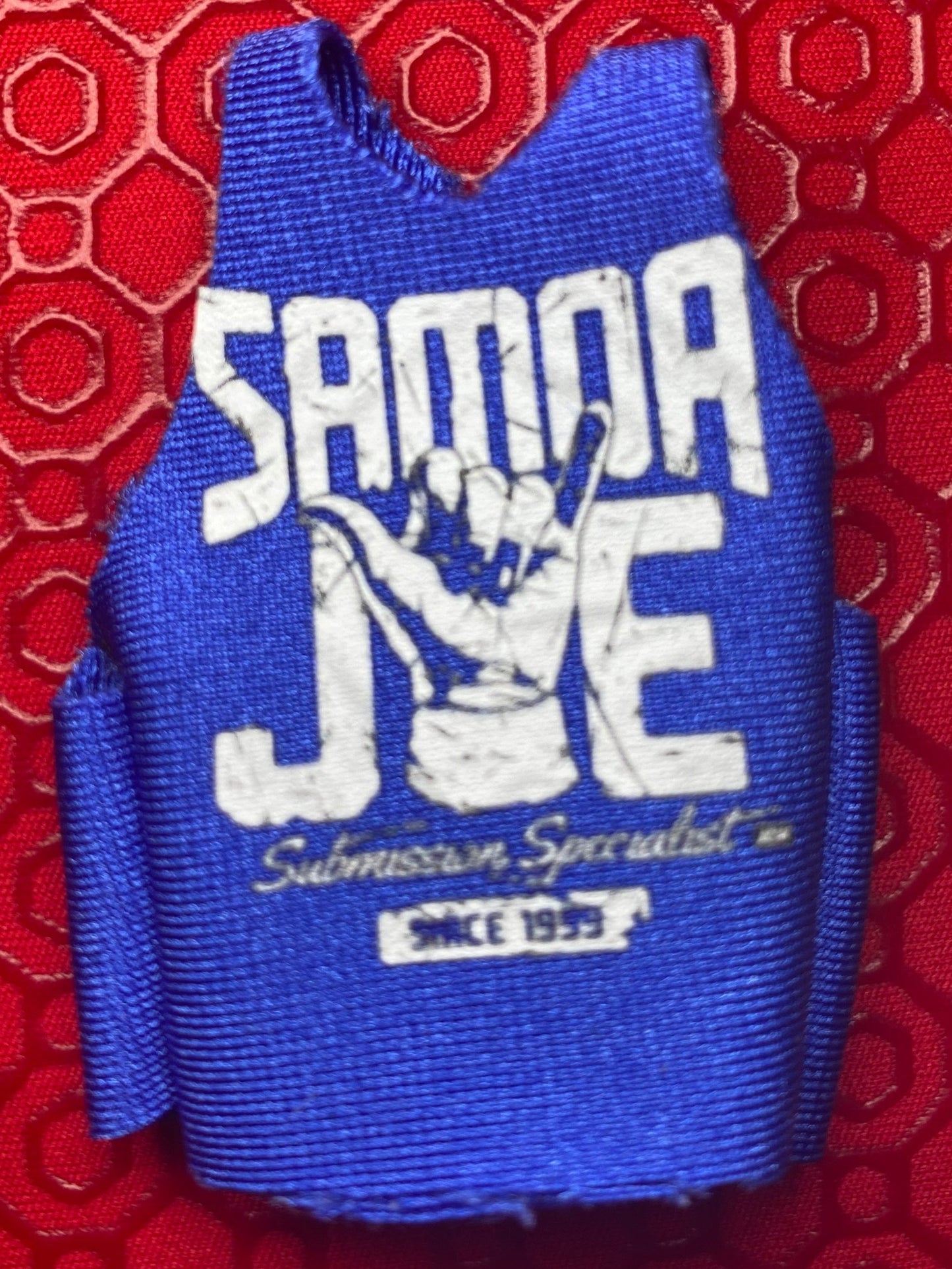 Blue Samoan Submission Machine Custom Figure Shirt