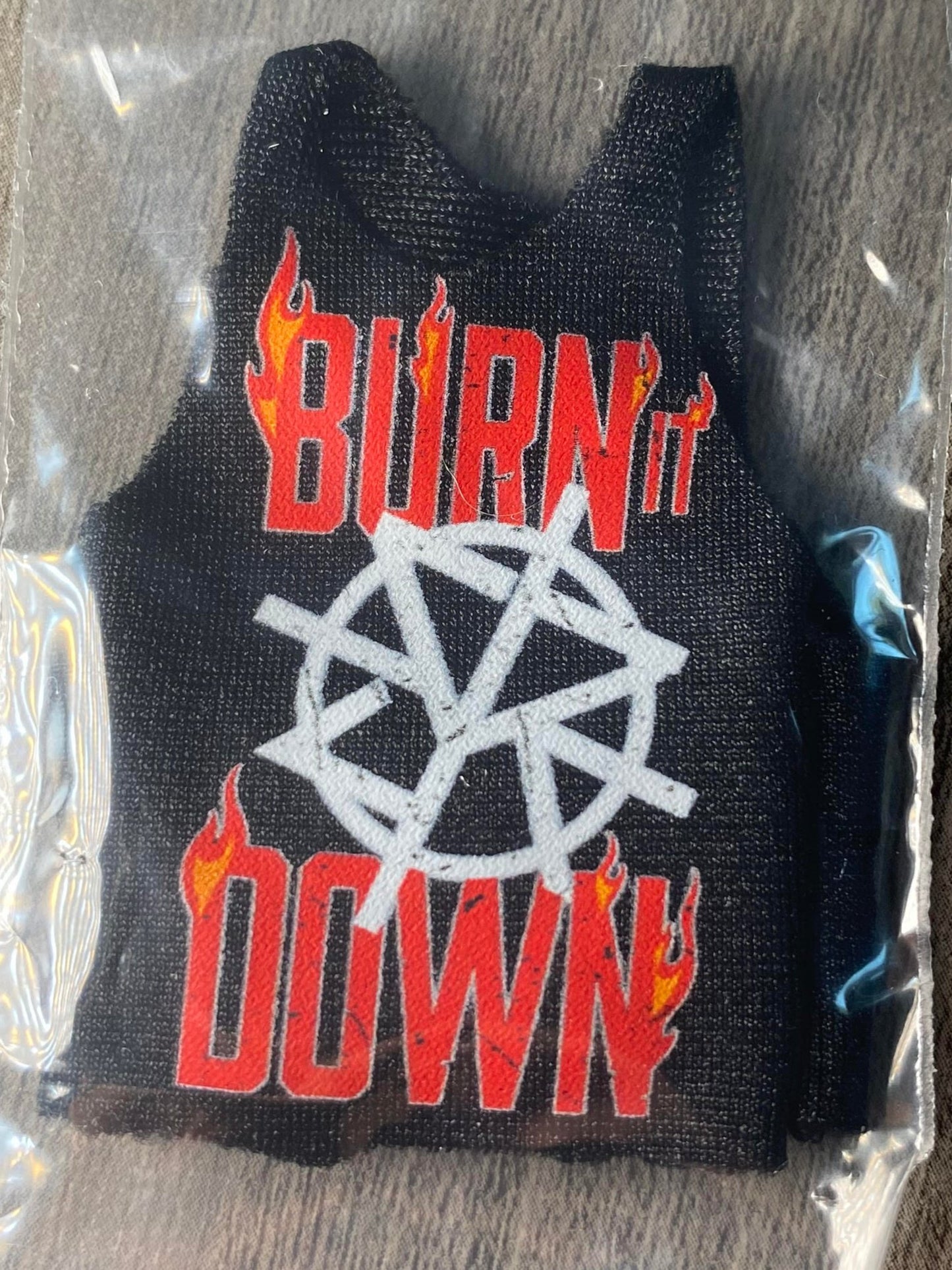 Burn It Down Custom Figure Shirt
