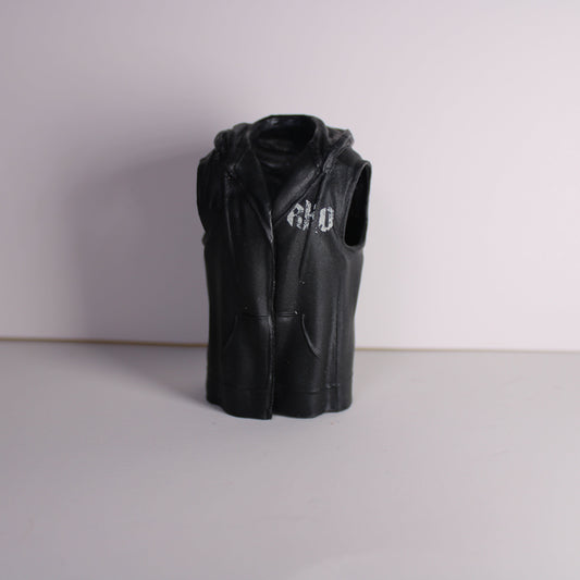 RO "RKO" Rubber Figure Jacket Loose