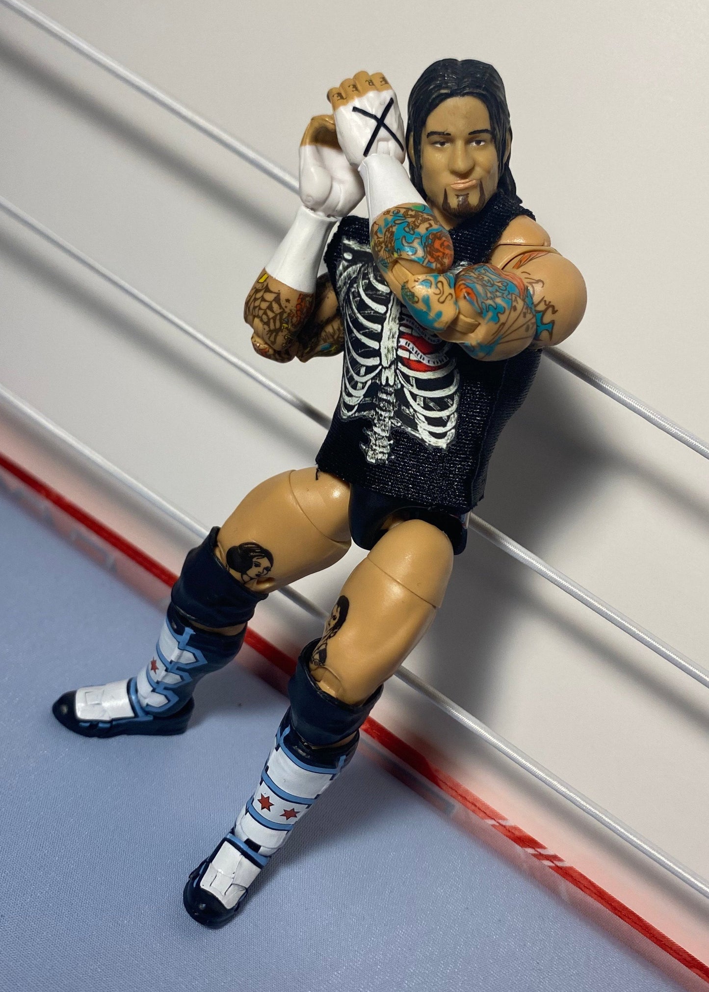 CM Skeleton Ribs Tank Top