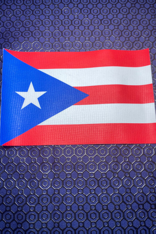 Puerto Rico Cloth Flag For Action Figures